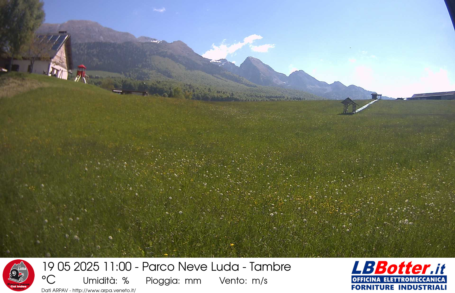 immagine della webcam nei dintorni di Pian del Cansiglio: webcam Tambre